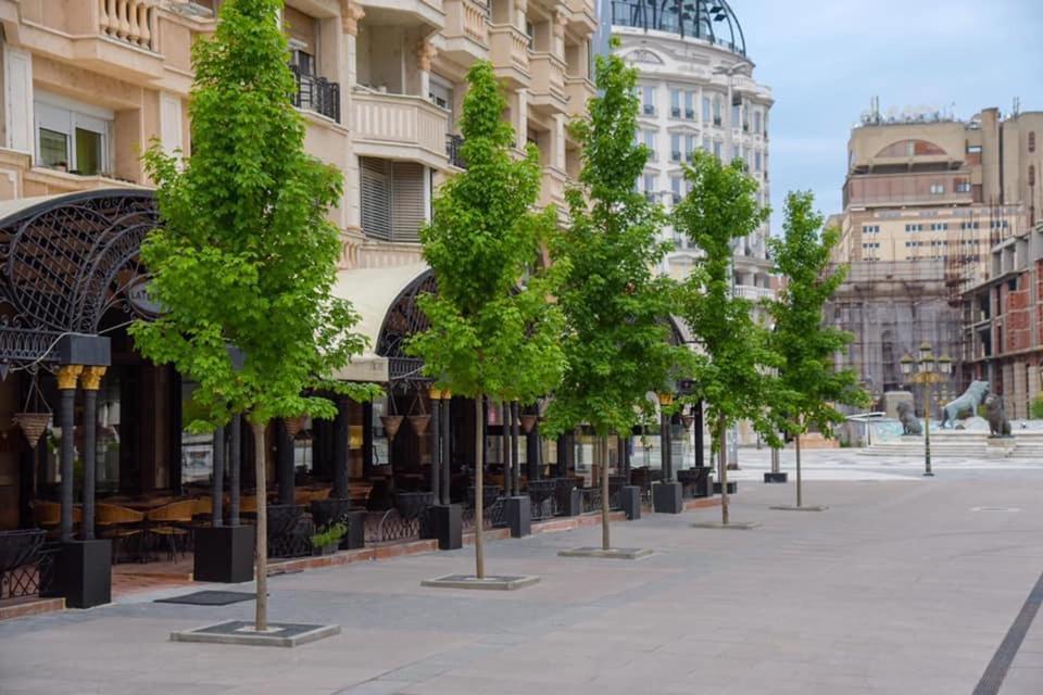 Skopje City Square View Exterior foto